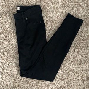 Madewell Black High-rise Skinny Jeans